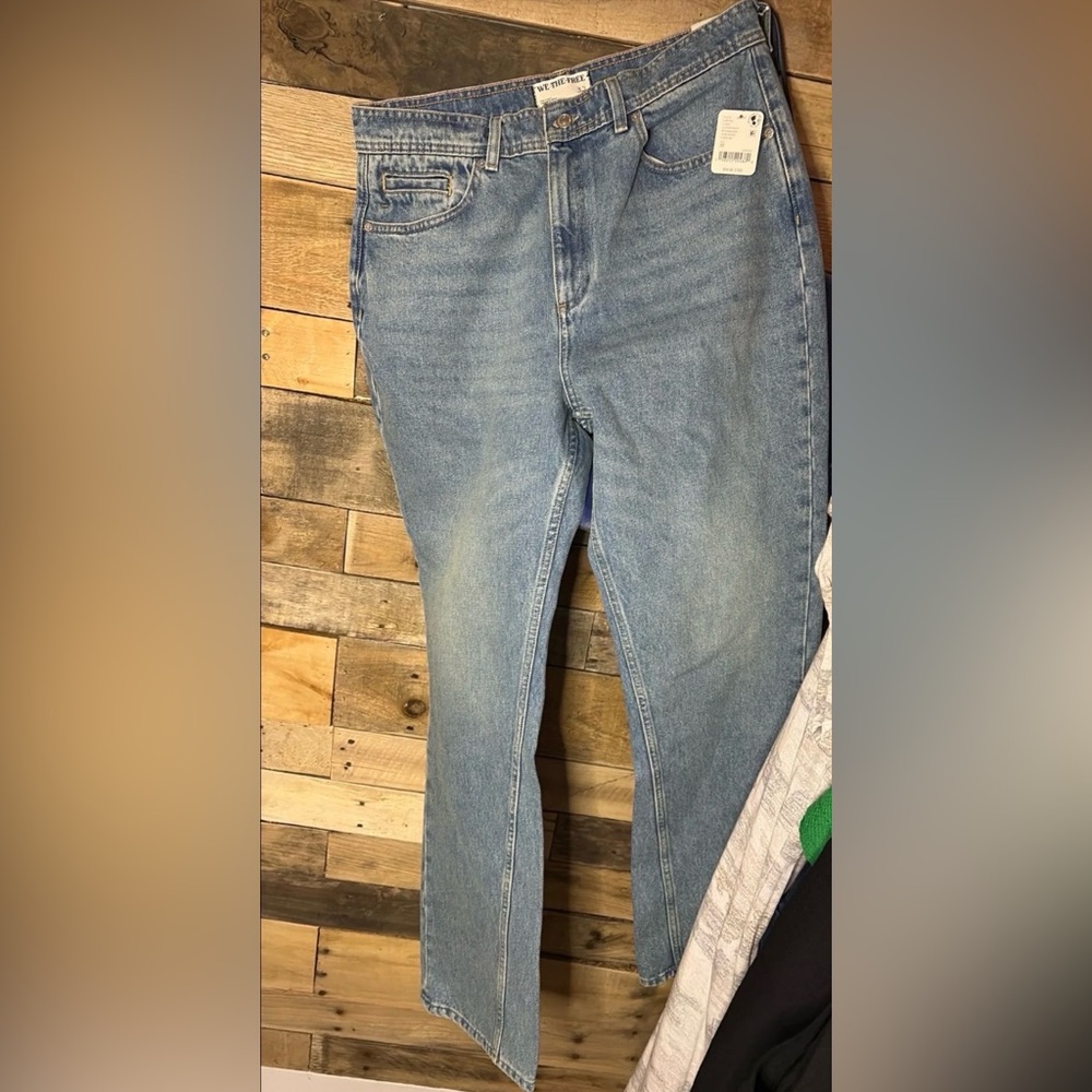 Free people-Xena high rise-Classic Blue Women's Jeans